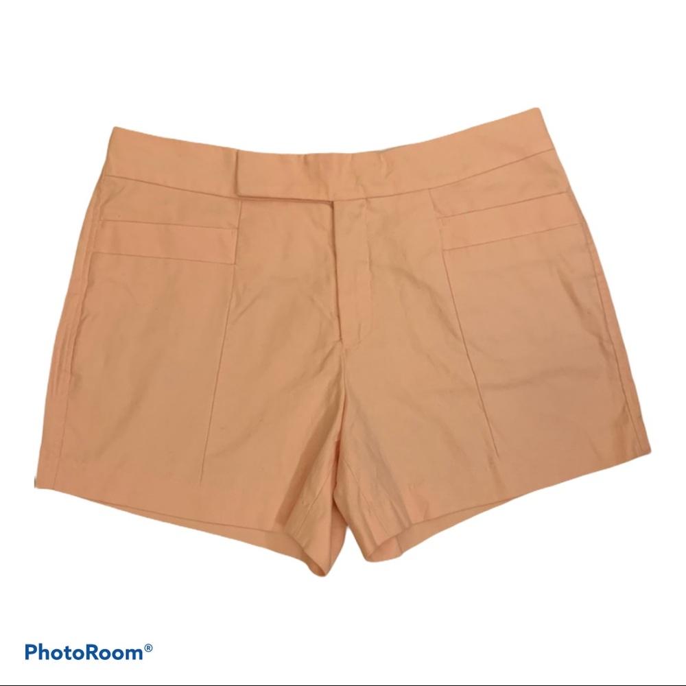 Jackie Blue Blush Shorts Flat Front with Pocket Sz 8
